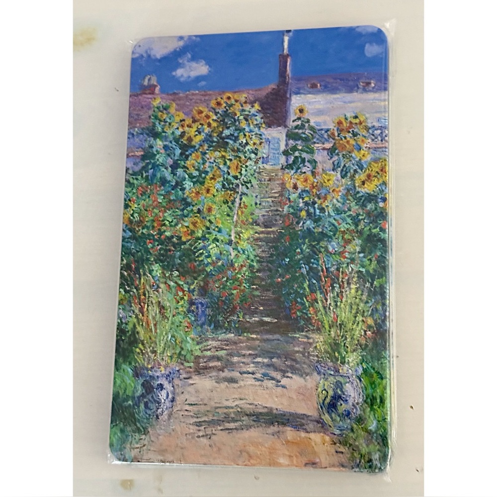 GIFT 🎁 READY Art Print Tin with 12 Coloured Pencils